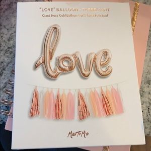 Love Balloon & Tassel Kit